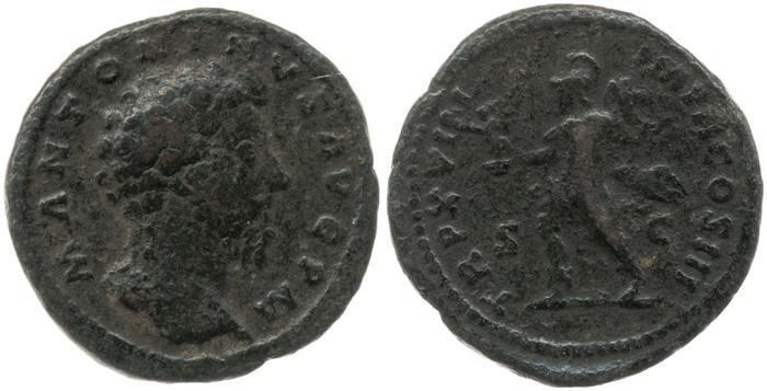 RIC III Marcus Aurelius 856, реверс, Британский музей