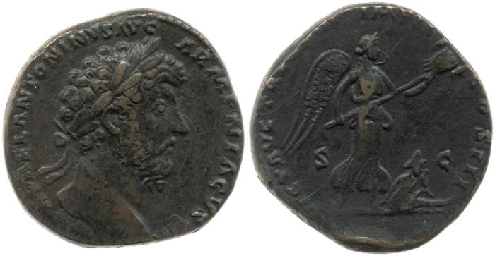 reverse RIC III Marcus Aurelius 890