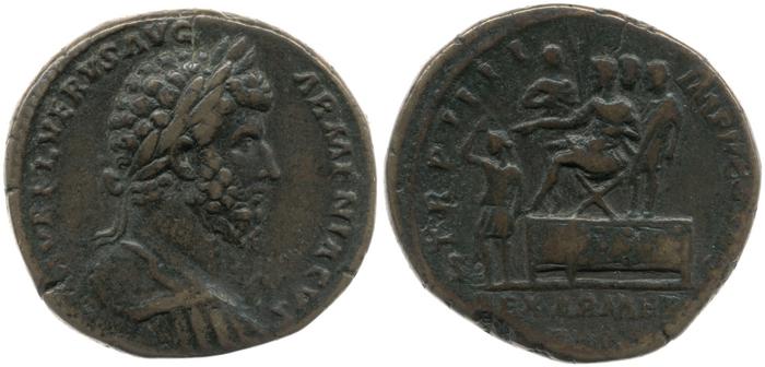 реверс RIC III Marcus Aurelius 1371