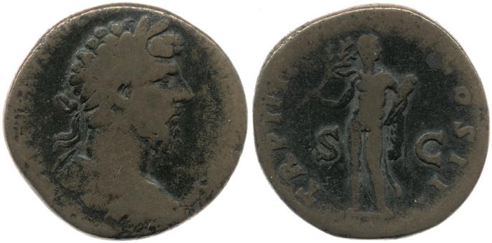 RIC III Marcus Aurelius 1391, реверс, Британский музей