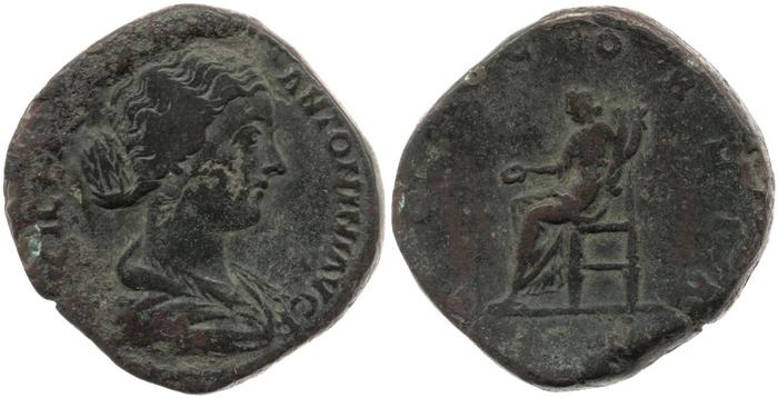 RIC III Marcus Aurelius 1732, реверс, Британский музей