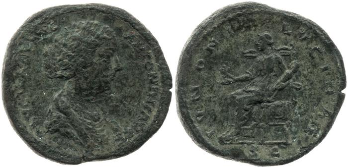 реверс RIC III Marcus Aurelius 1747