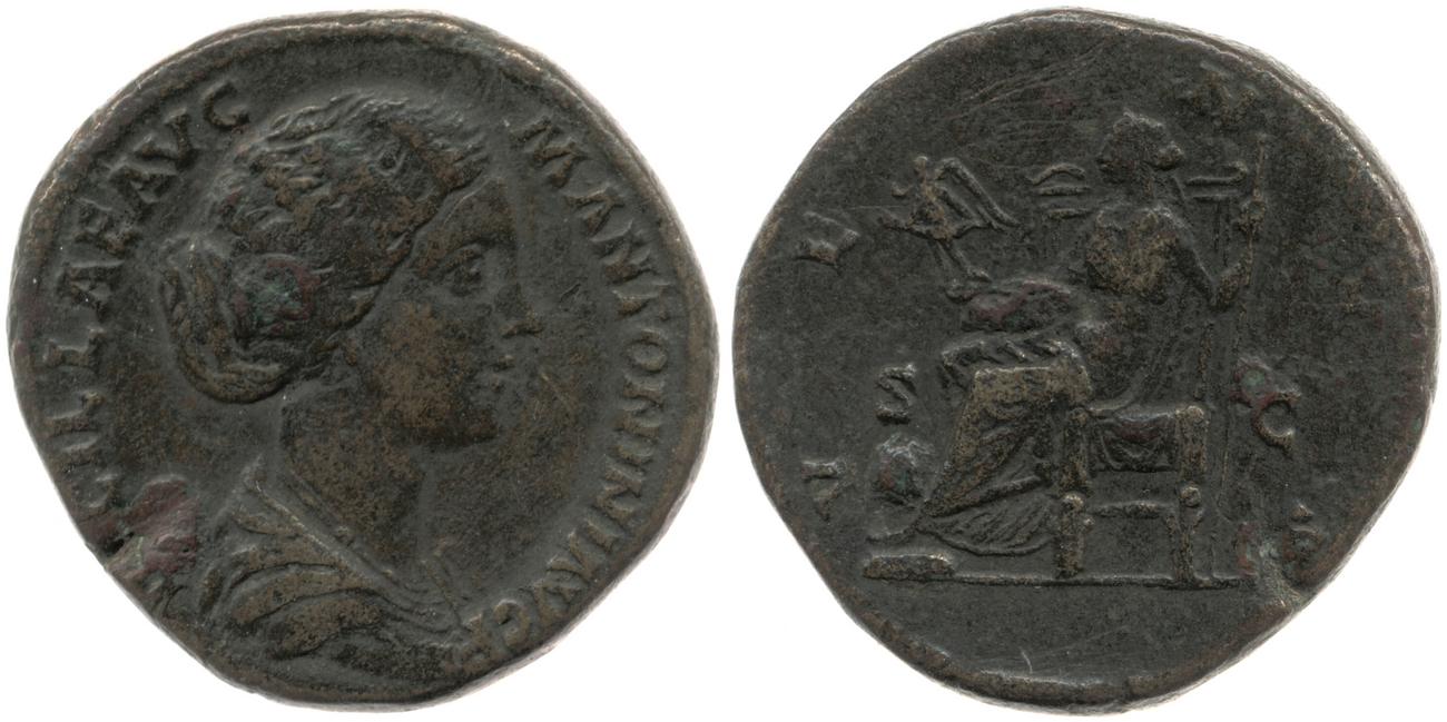 RIC III Marcus Aurelius 1776, аверс, Британский музей