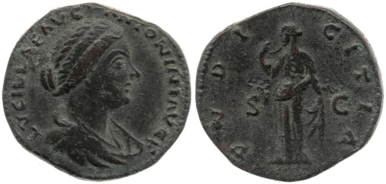 аверс RIC III Marcus Aurelius 1758