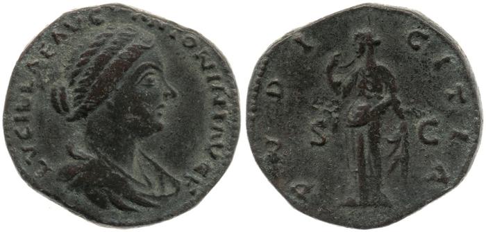 реверс RIC III Marcus Aurelius 1758