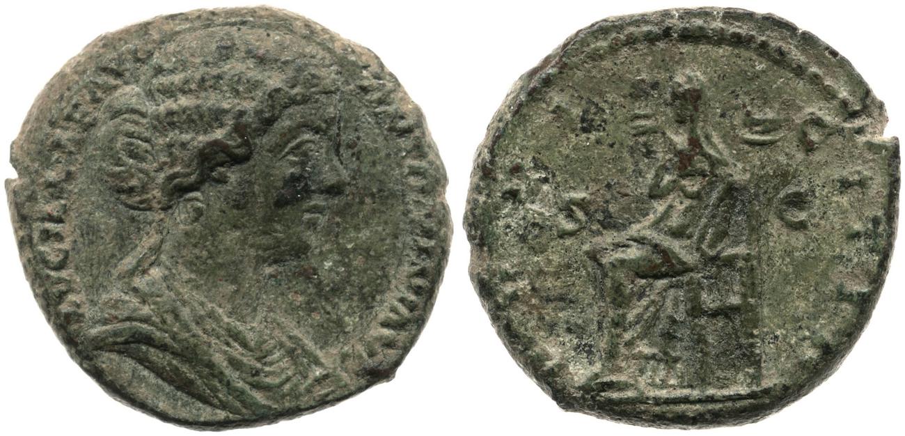 аверс RIC III Marcus Aurelius 1759