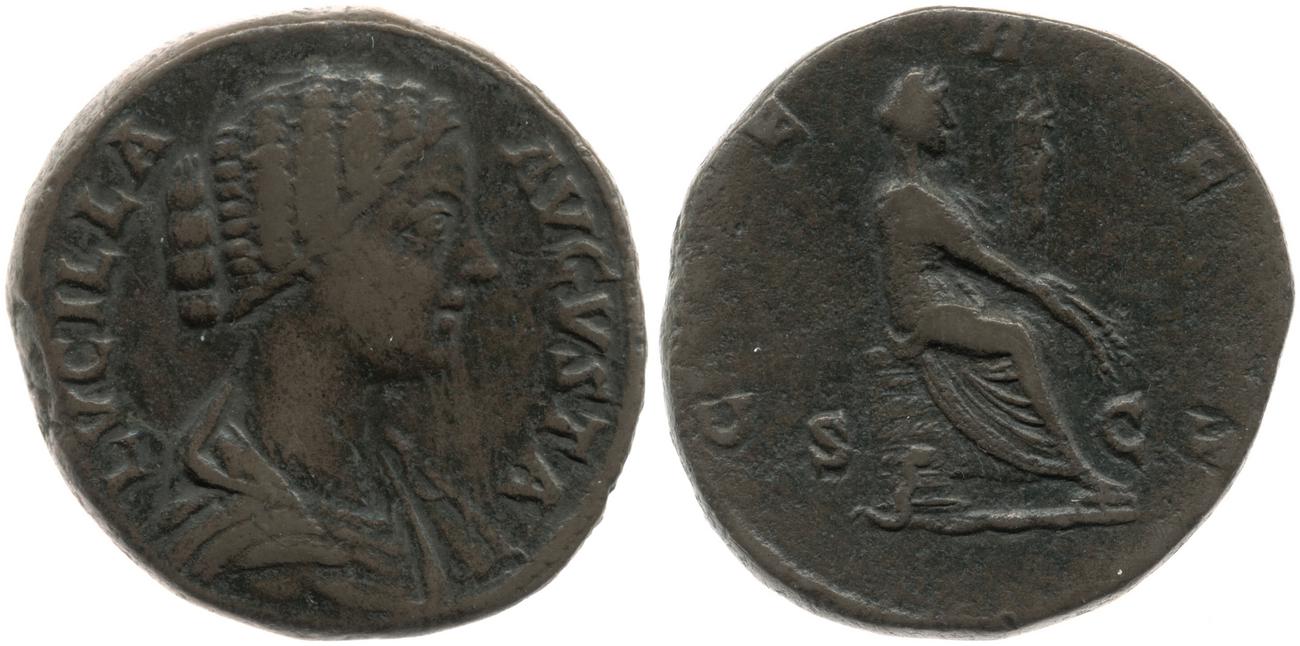 RIC III Marcus Aurelius 1728, аверс, bm