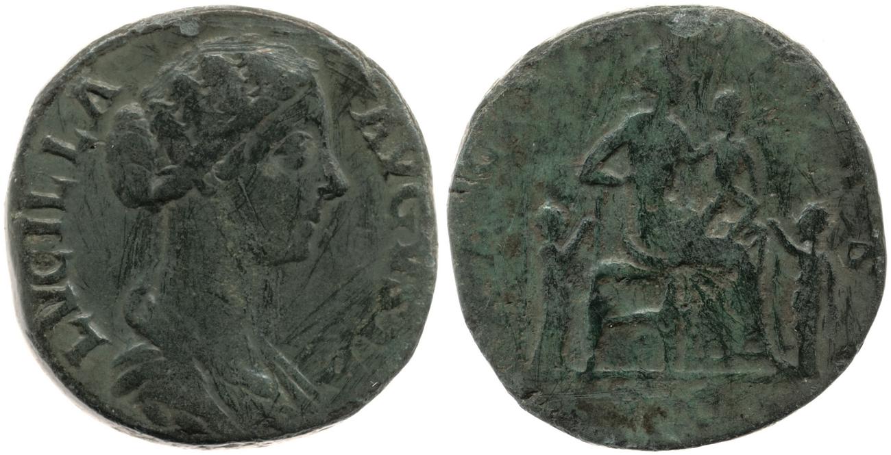 RIC III Marcus Aurelius 1736, аверс, bm