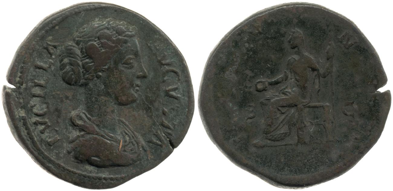 RIC III Marcus Aurelius 1746, аверс, Британский музей
