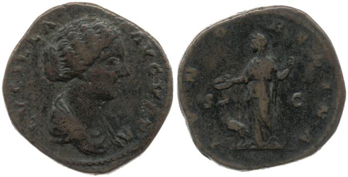 RIC III Marcus Aurelius 1752, реверс, bm