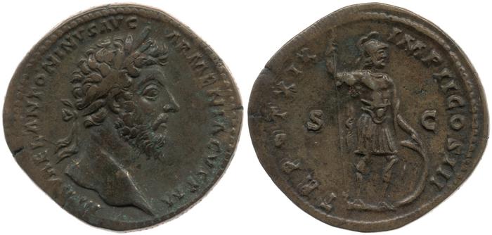 реверс RIC III Marcus Aurelius 898