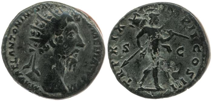 reverse RIC III Marcus Aurelius 895
