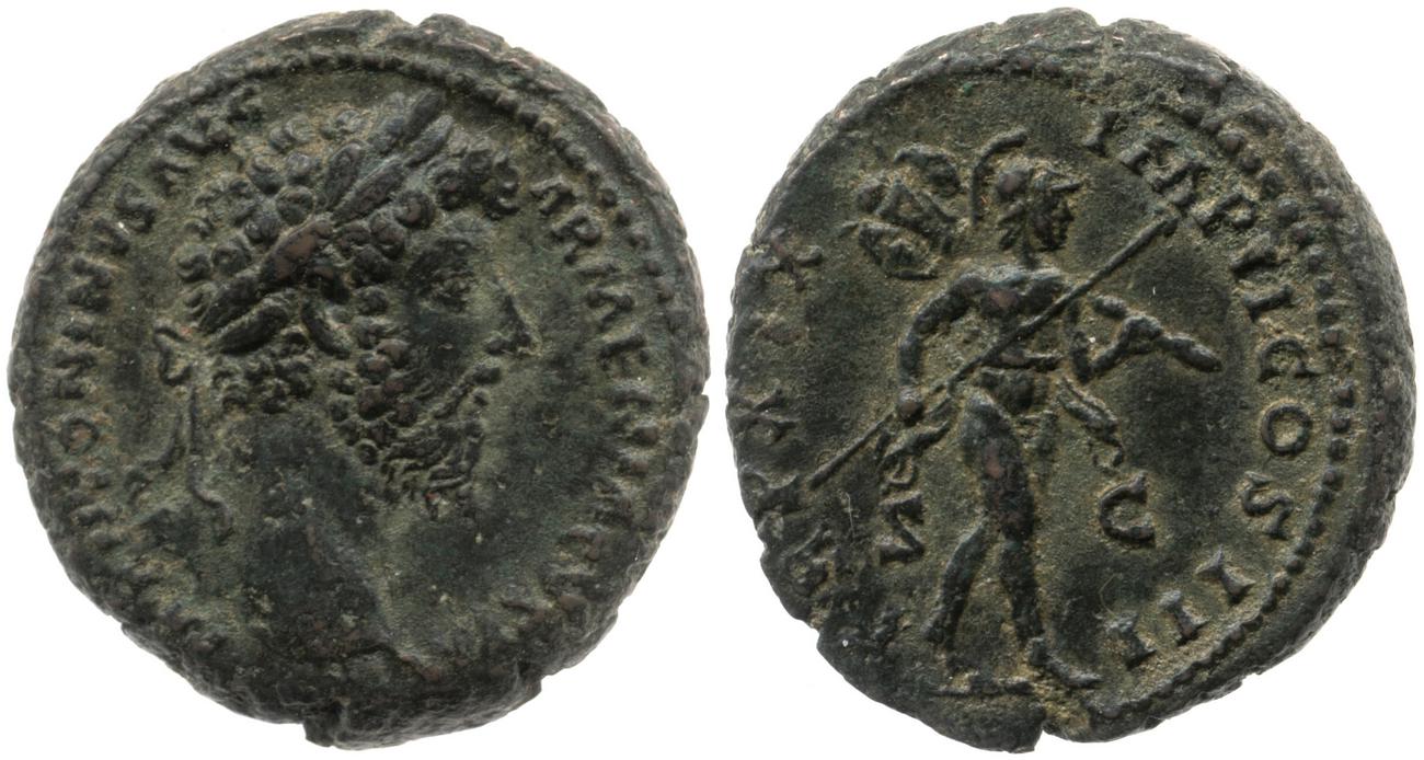 obverse RIC III Marcus Aurelius 897