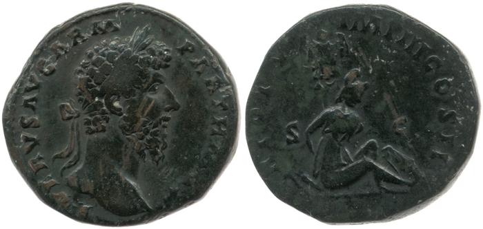 реверс RIC III Marcus Aurelius 1432