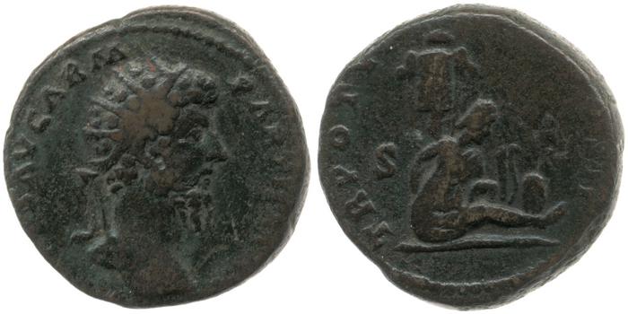 реверс RIC III Marcus Aurelius 1435