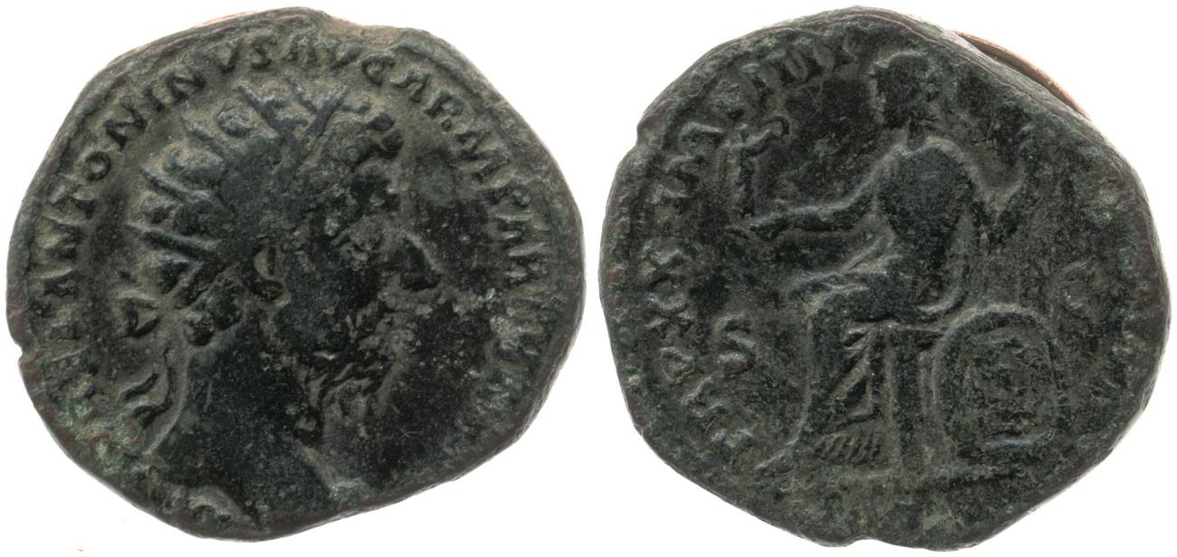obverse RIC III Marcus Aurelius 928