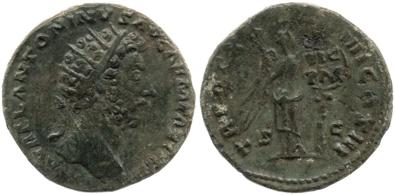 obverse RIC III Marcus Aurelius 932