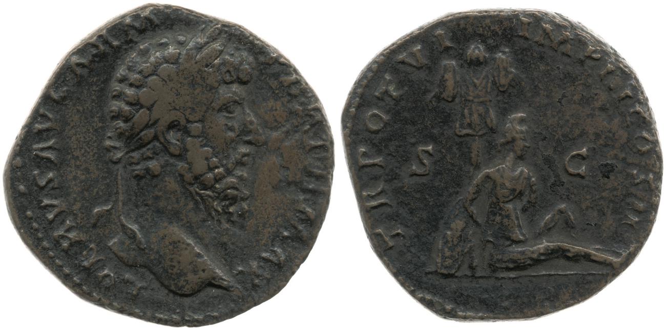 RIC III Marcus Aurelius 1440, аверс, bm