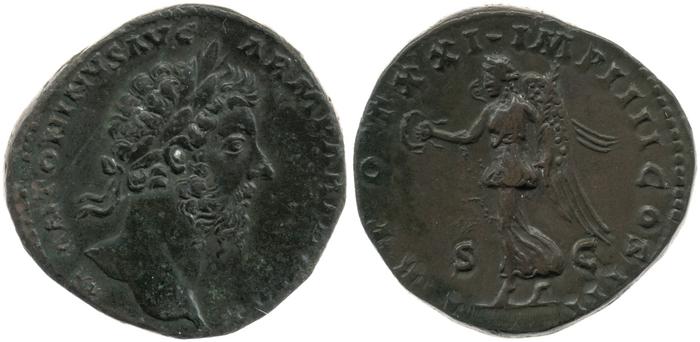 reverse RIC III Marcus Aurelius 948