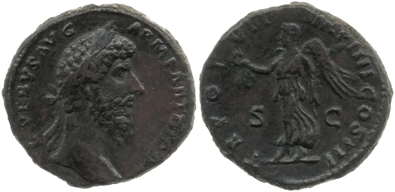 RIC III Marcus Aurelius 1461, аверс, bm