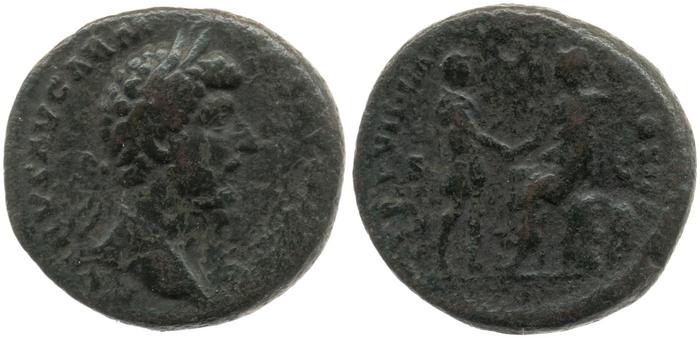 RIC III Marcus Aurelius 1463, реверс, bm