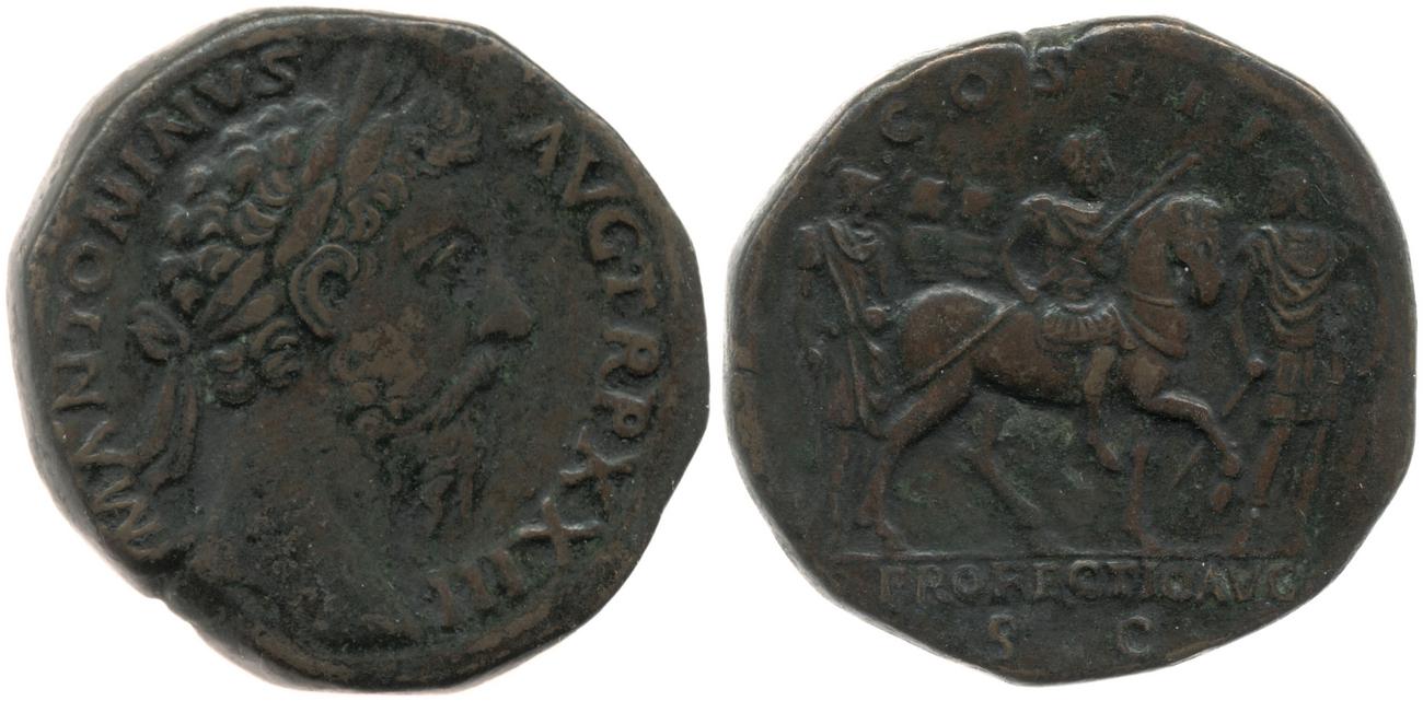 аверс RIC III Marcus Aurelius 963