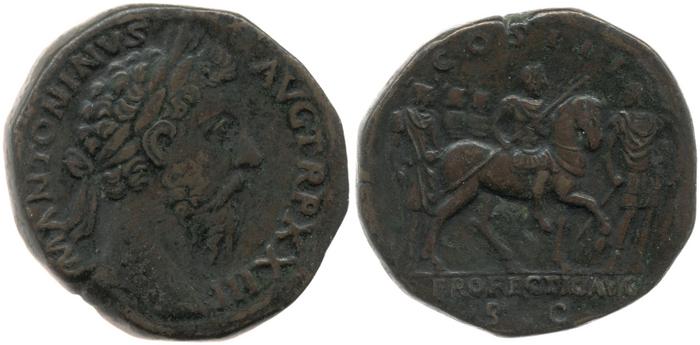 реверс RIC III Marcus Aurelius 963