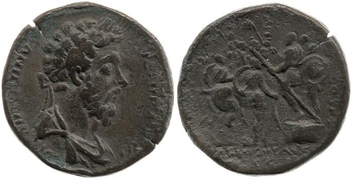 реверс RIC III Marcus Aurelius 1046