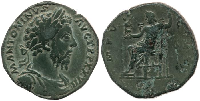 реверс RIC III Marcus Aurelius 1063
