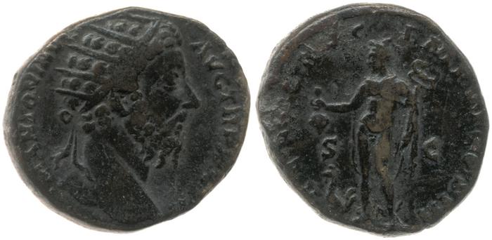 реверс RIC III Marcus Aurelius 1072