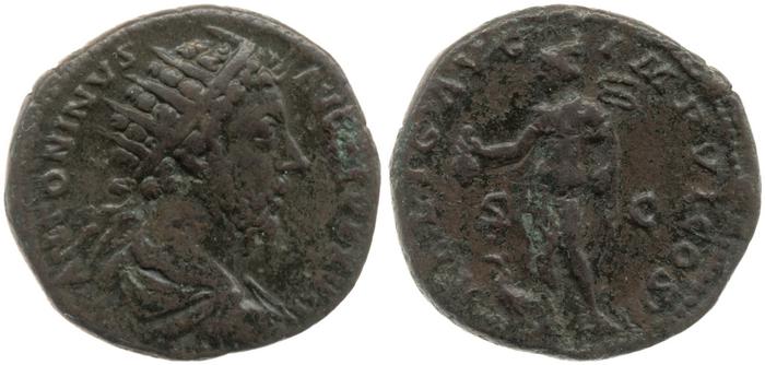 реверс RIC III Marcus Aurelius 1071