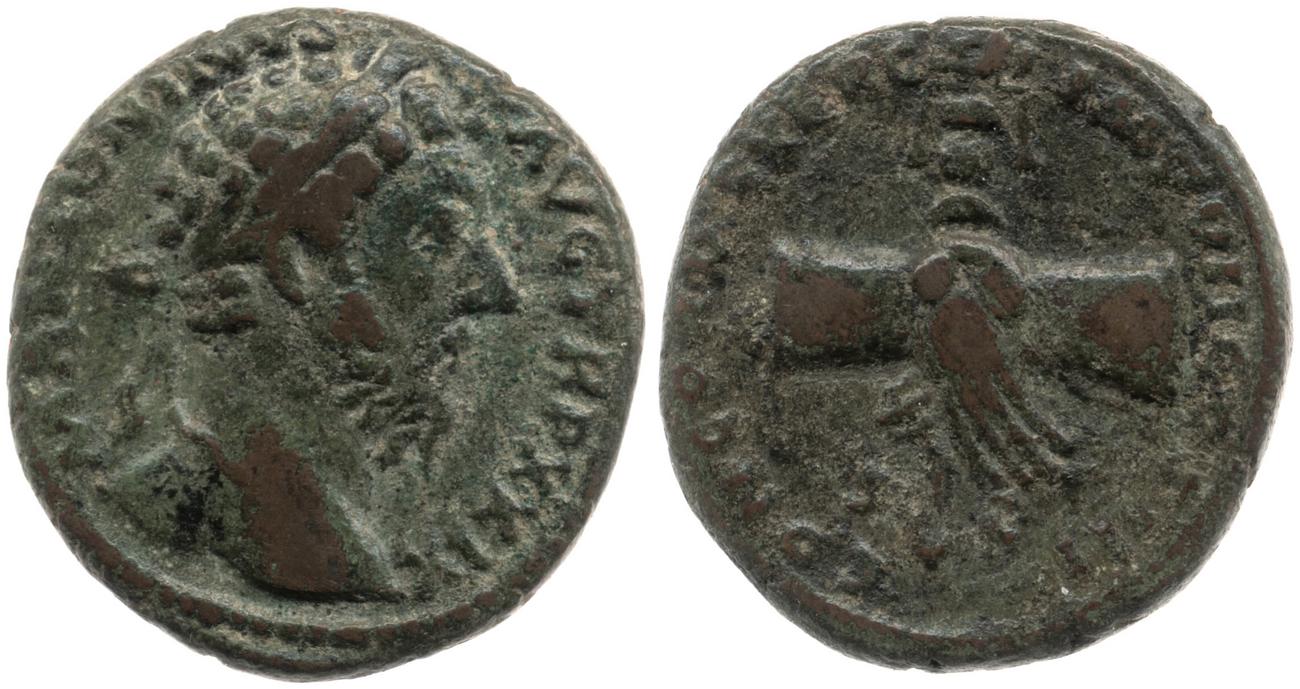 аверс RIC III Marcus Aurelius 1123