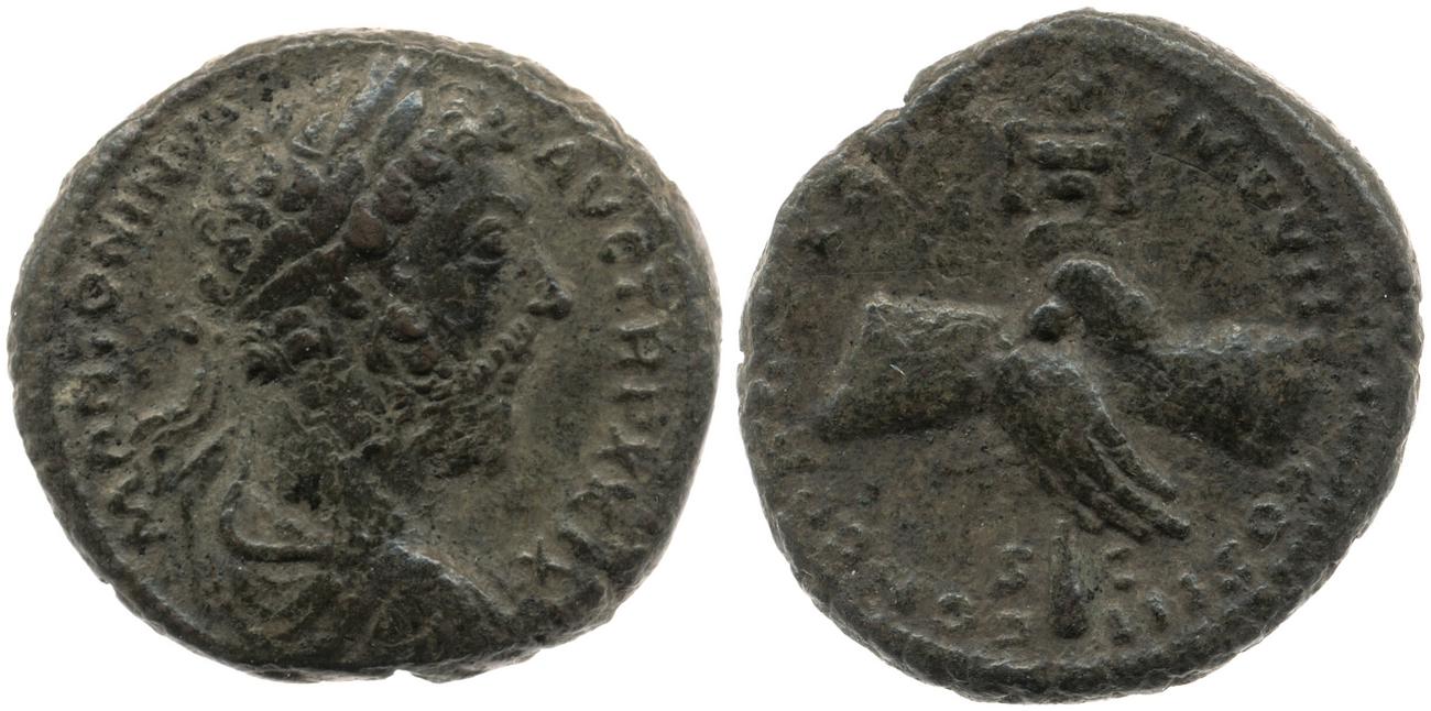 аверс RIC III Marcus Aurelius 1125