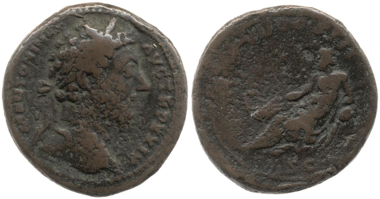RIC III Marcus Aurelius 1142, аверс, bm