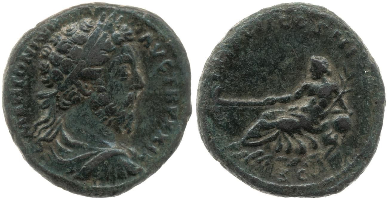аверс RIC III Marcus Aurelius 1145