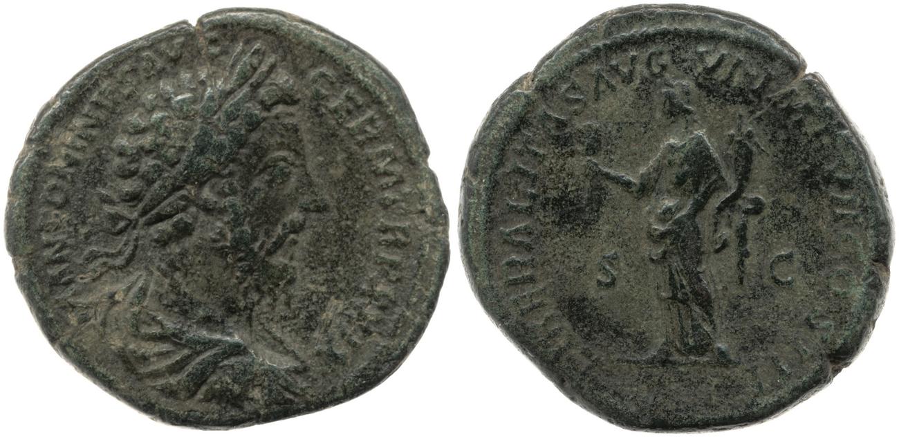 аверс RIC III Marcus Aurelius 1148