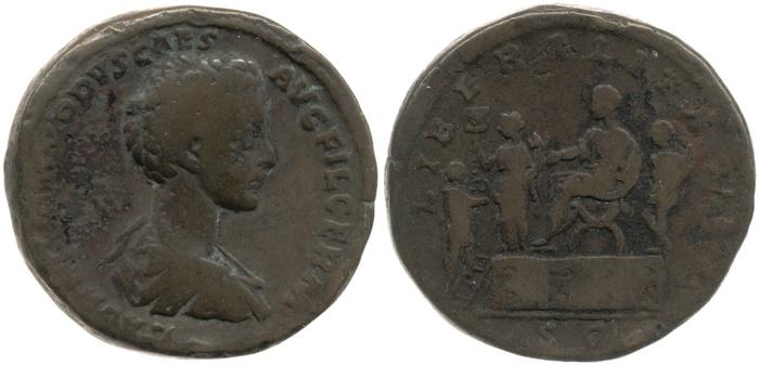 реверс RIC III Marcus Aurelius 1516