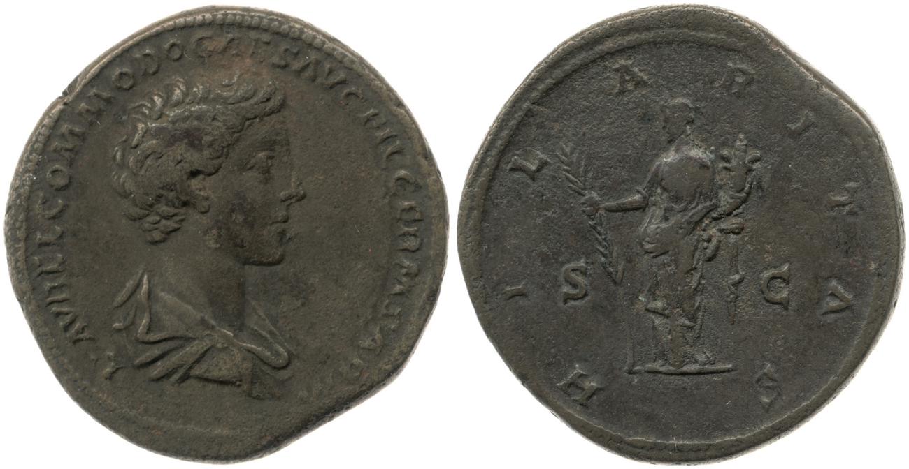 аверс RIC III Marcus Aurelius 1523