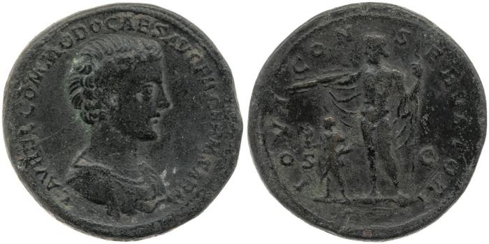 RIC III Marcus Aurelius 1524, реверс, Британский музей