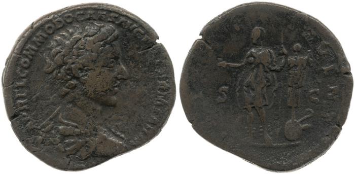 RIC III Marcus Aurelius 1527, реверс, bm