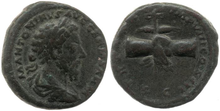 RIC III Marcus Aurelius 1177, реверс, Британский музей