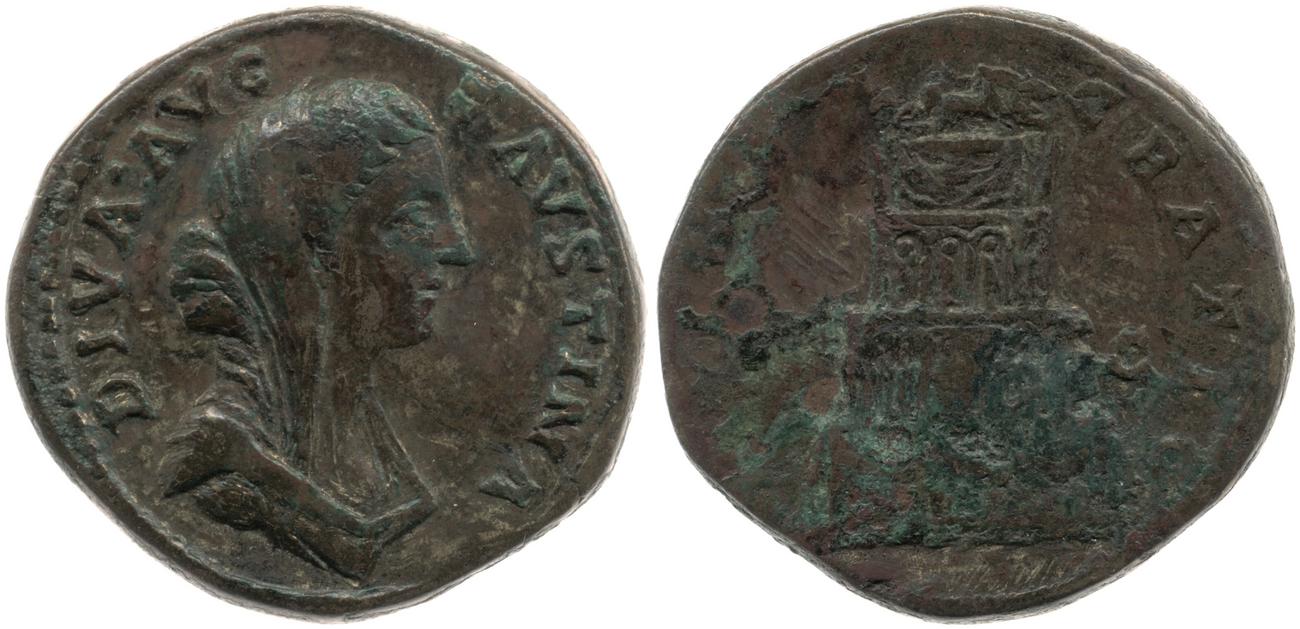 аверс RIC III Marcus Aurelius 1707