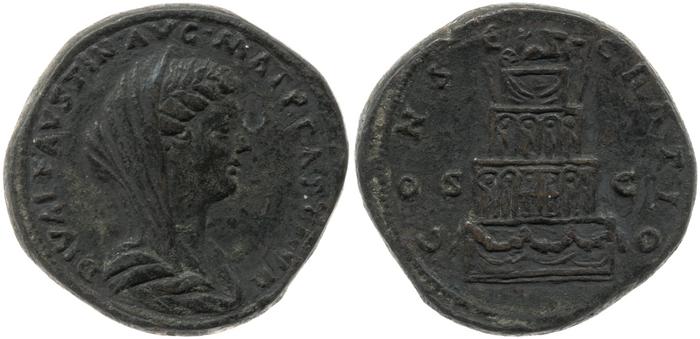 реверс RIC III Marcus Aurelius 1709