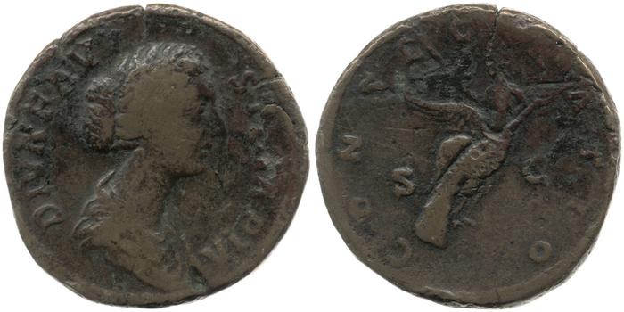 RIC III Marcus Aurelius 1702, реверс, bm