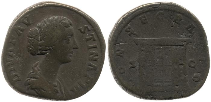 RIC III Marcus Aurelius 1706, реверс, bm
