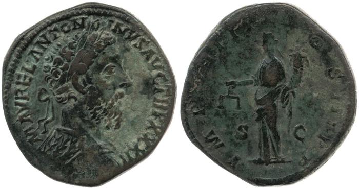 реверс RIC III Marcus Aurelius 1231