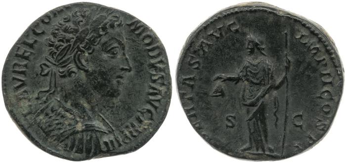 реверс RIC III Marcus Aurelius 1590