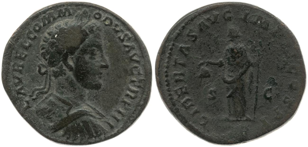 RIC III Marcus Aurelius 1590, аверс, bm