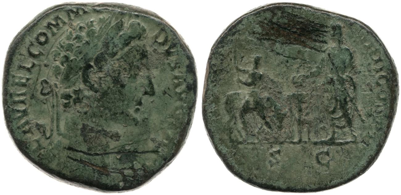 аверс RIC III Marcus Aurelius 1594
