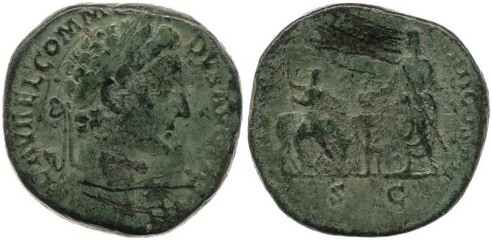 реверс RIC III Marcus Aurelius 1594